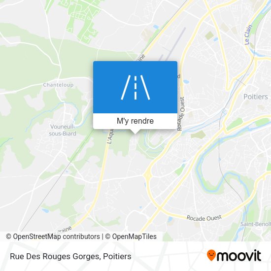 Rue Des Rouges Gorges plan