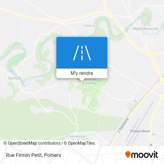 Rue Firmin Petit plan