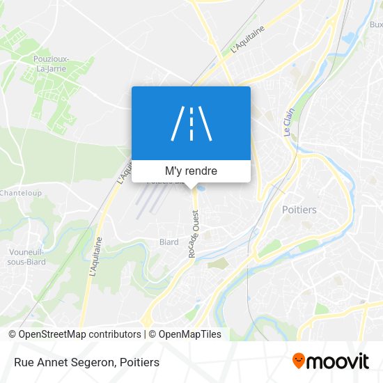 Rue Annet Segeron plan