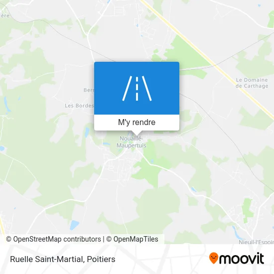 Ruelle Saint-Martial plan