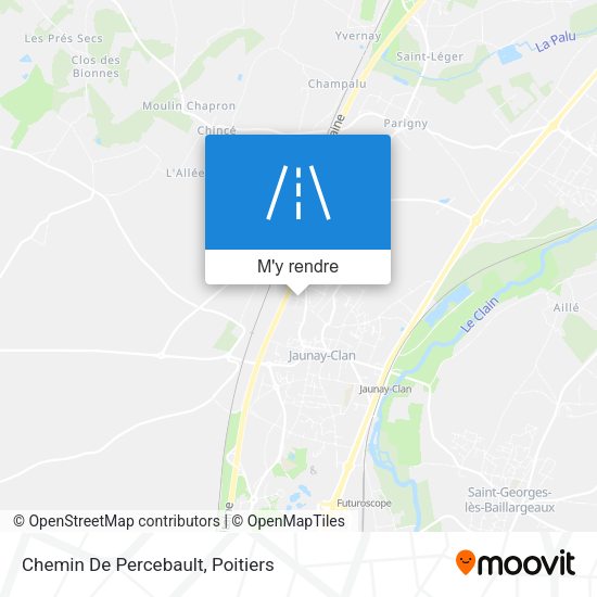 Chemin De Percebault plan