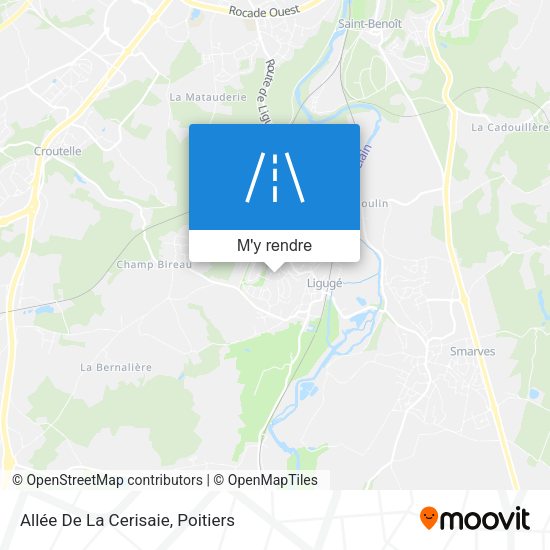 Allée De La Cerisaie plan