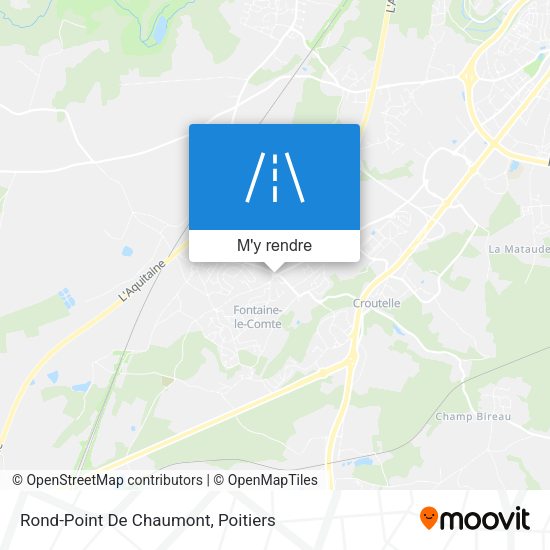 Rond-Point De Chaumont plan