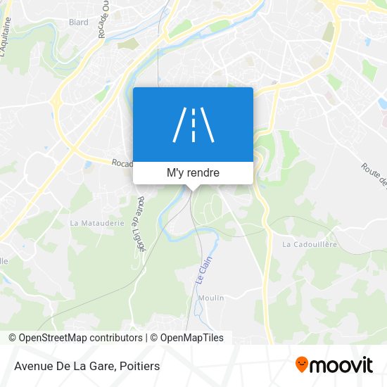 Avenue De La Gare plan