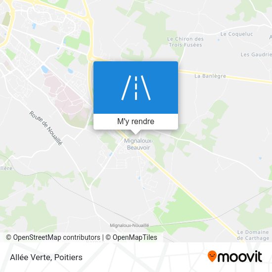Allée Verte plan
