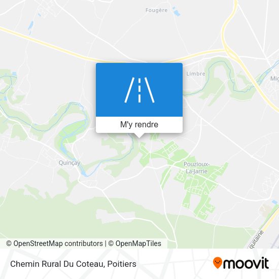 Chemin Rural Du Coteau plan