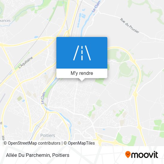 Allée Du Parchemin plan