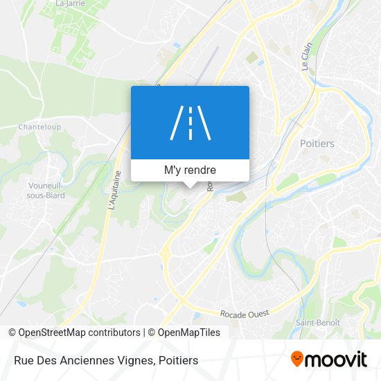 Rue Des Anciennes Vignes plan