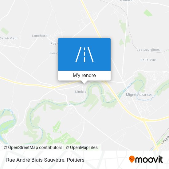 Rue André Biais-Sauvètre plan