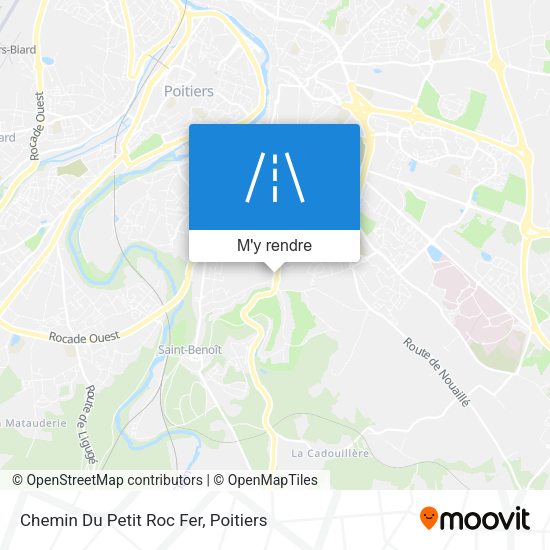 Chemin Du Petit Roc Fer plan