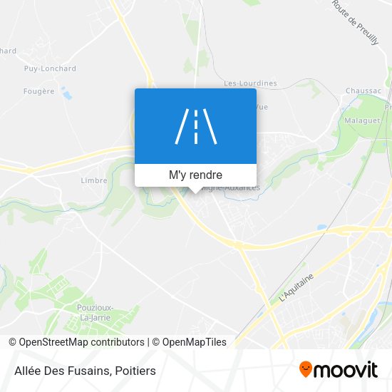 Allée Des Fusains plan