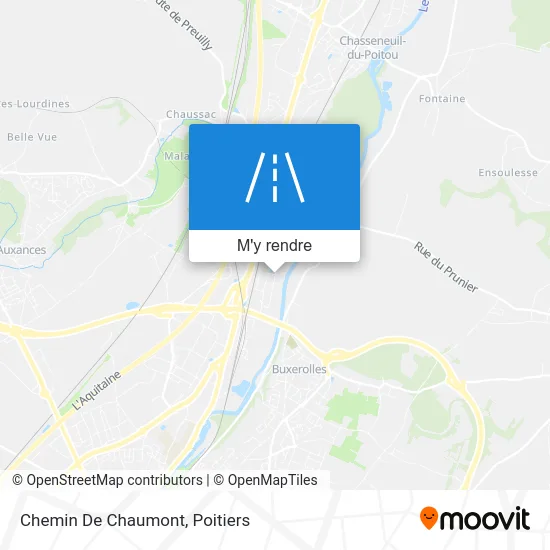 Chemin De Chaumont plan