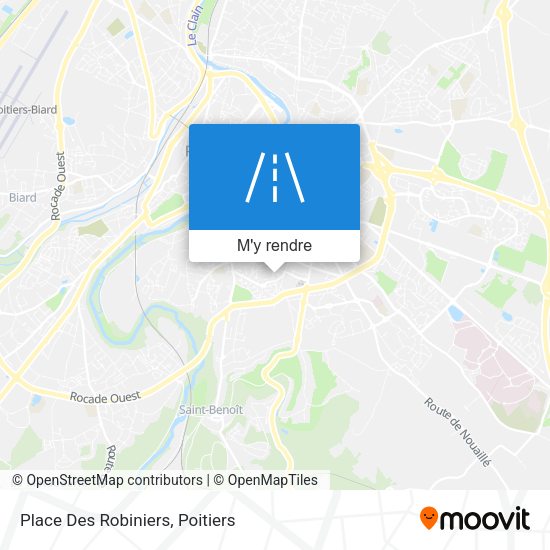 Place Des Robiniers plan