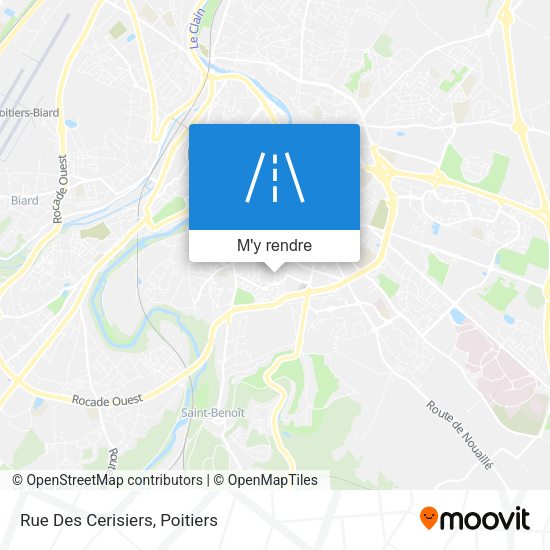 Rue Des Cerisiers plan