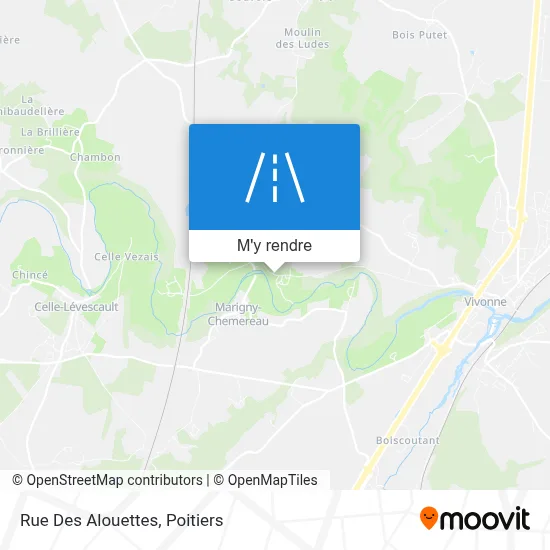 Rue Des Alouettes plan