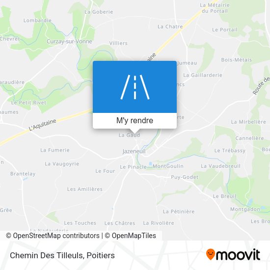 Chemin Des Tilleuls plan