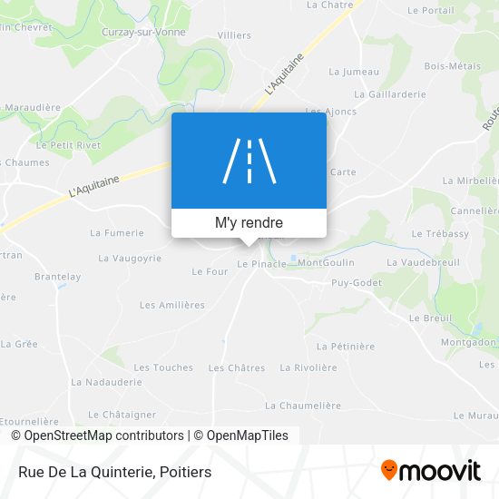 Rue De La Quinterie plan
