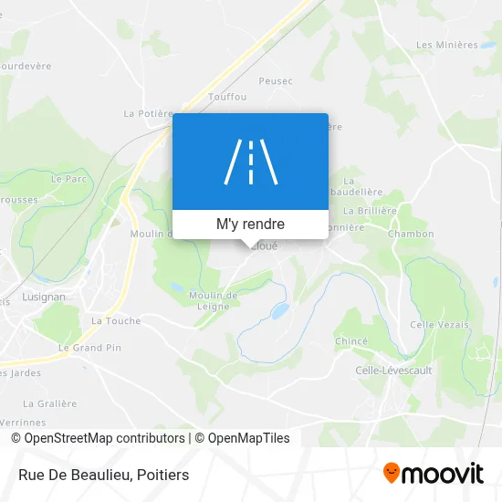 Rue De Beaulieu plan