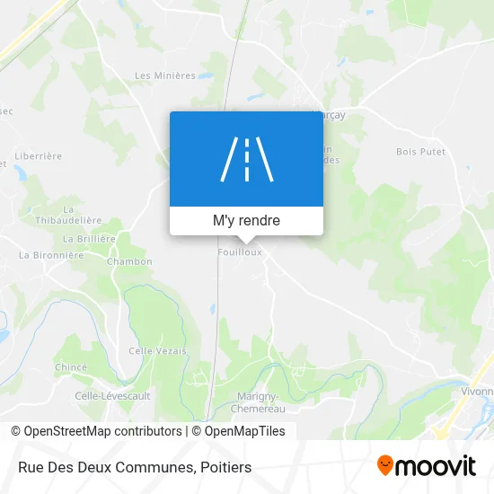 Rue Des Deux Communes plan