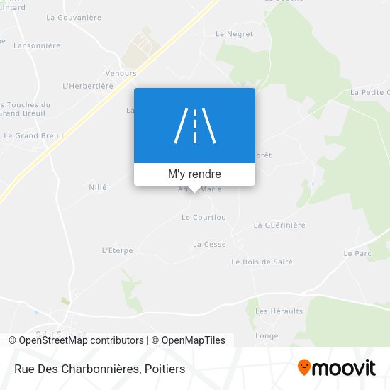 Rue Des Charbonnières plan