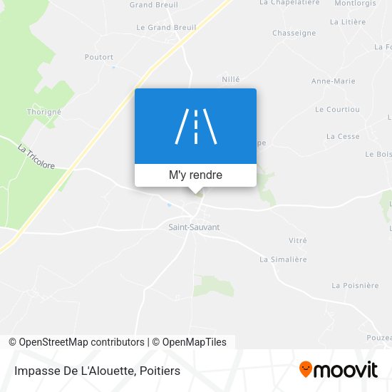 Impasse De L'Alouette plan