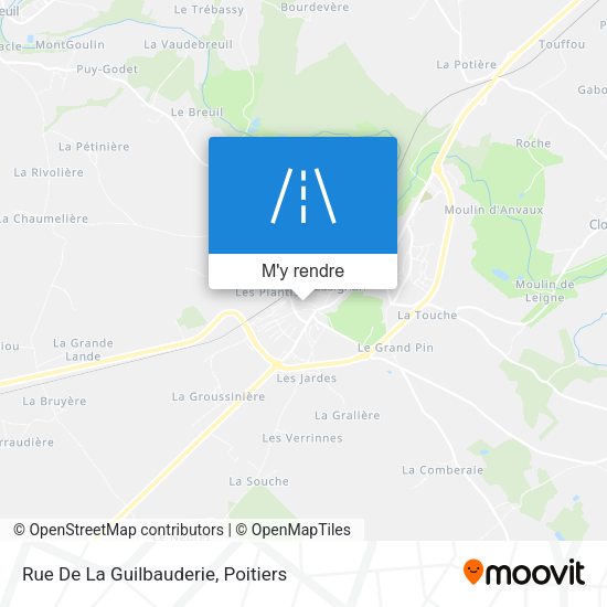Rue De La Guilbauderie plan