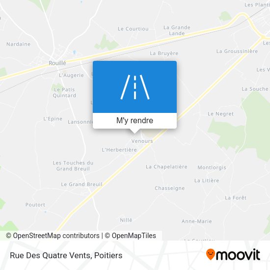 Rue Des Quatre Vents plan