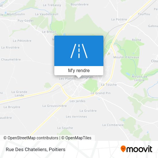 Rue Des Chateliers plan