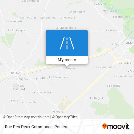 Rue Des Deux Communes plan
