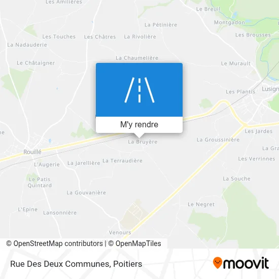 Rue Des Deux Communes plan