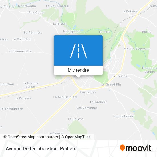 Avenue De La Libération plan