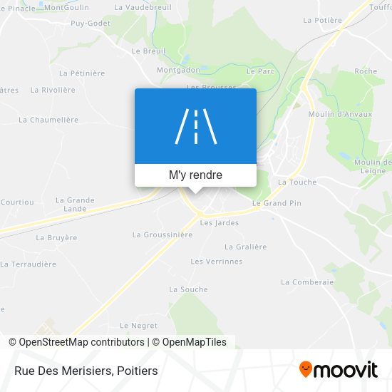 Rue Des Merisiers plan