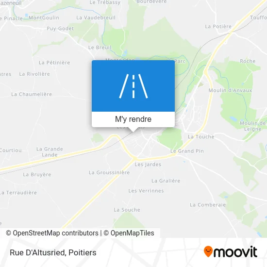 Rue D'Altusried plan