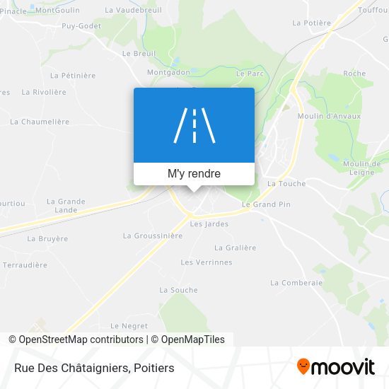 Rue Des Châtaigniers plan