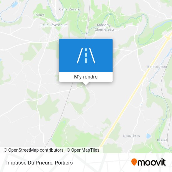 Impasse Du Prieuré plan
