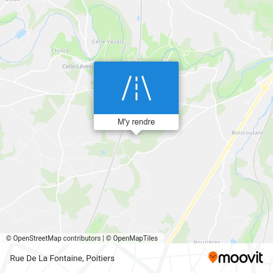 Rue De La Fontaine plan