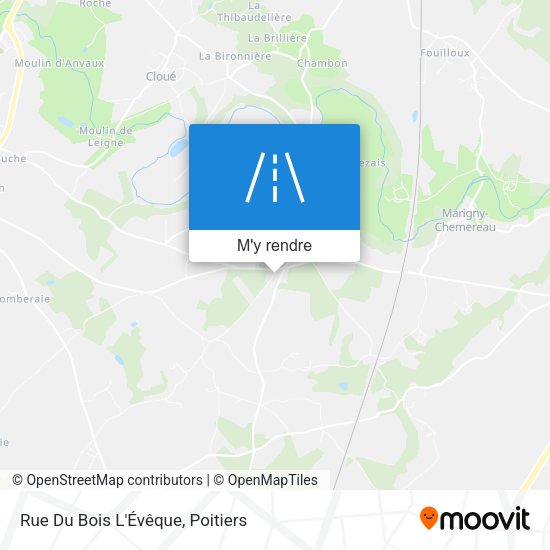Rue Du Bois L'Évêque plan