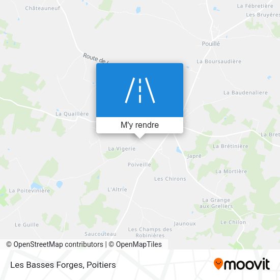 Les Basses Forges plan