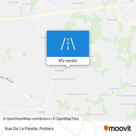 Rue De La Parelle plan