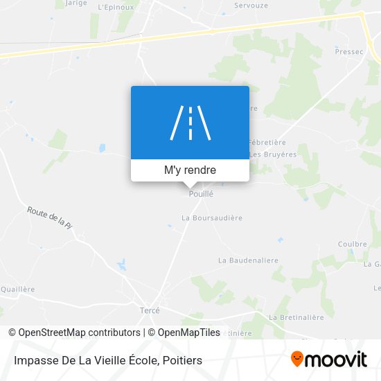 Impasse De La Vieille École plan