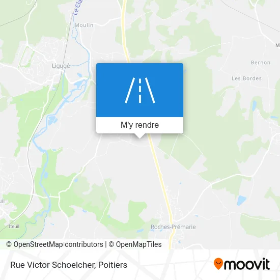 Rue Victor Schoelcher plan