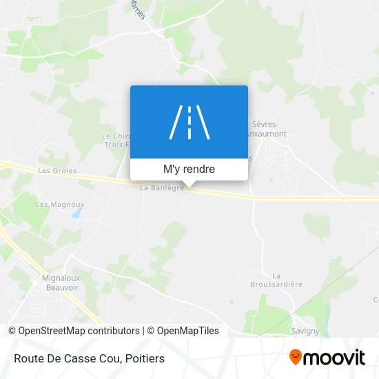 Route De Casse Cou plan