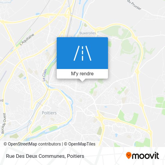 Rue Des Deux Communes plan