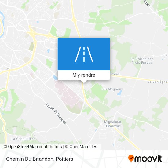 Chemin Du Briandon plan