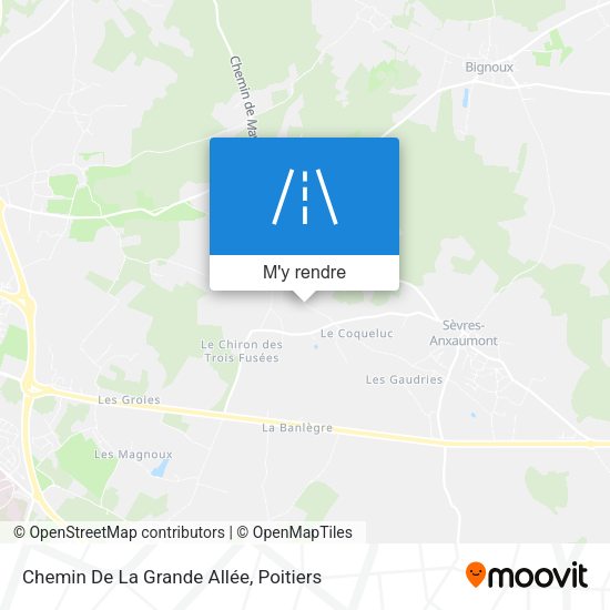 Chemin De La Grande Allée plan