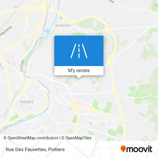 Rue Des Fauvettes plan