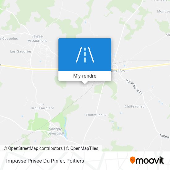 Impasse Privée Du Pinier plan