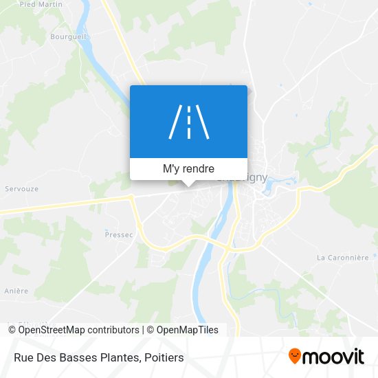 Rue Des Basses Plantes plan
