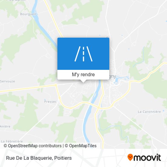 Rue De La Blaquerie plan