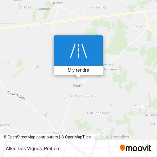 Allée Des Vignes plan